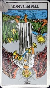 「節制」逆位置