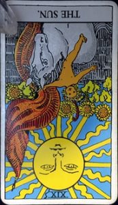 「太陽」 逆位置