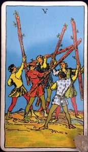 Five of Wands