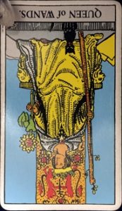 ワンドクイーン 逆位置